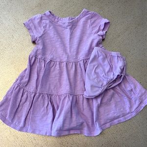 SOLD Cat & Jack Lavender Tiered Dress